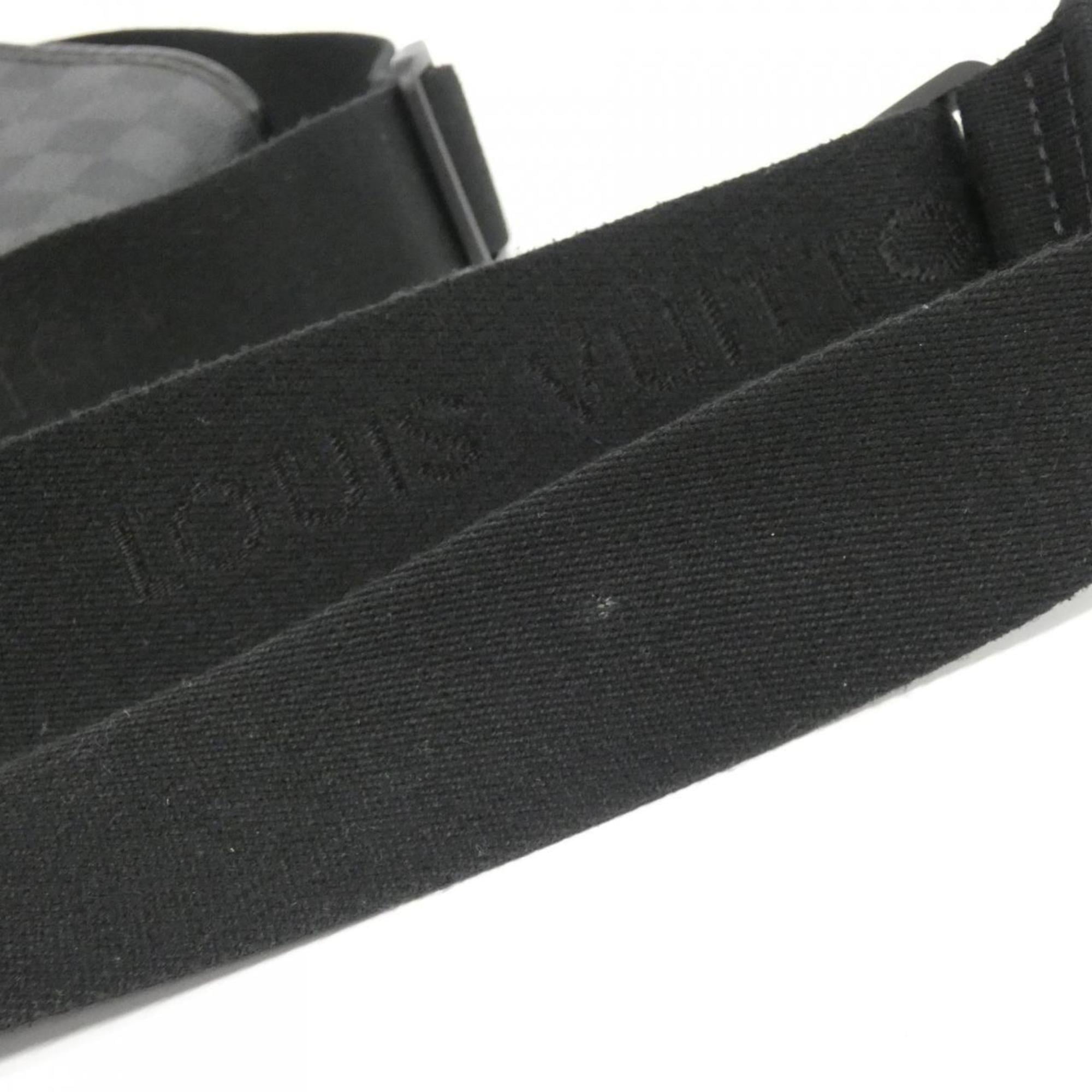 Louis Vuitton Graphite Coated Canvas Shoulder Bag