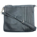Gucci Gray Leather Shoulder Bag (Pre-Owned)