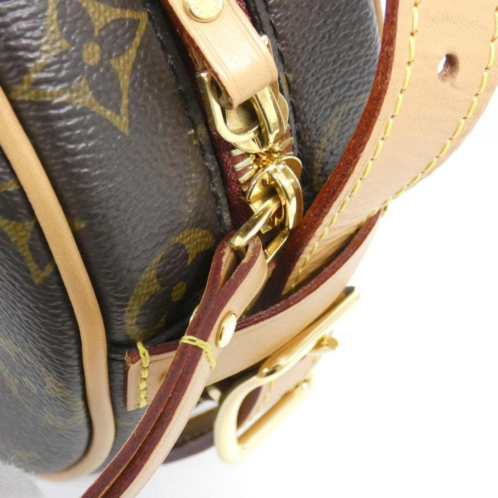Louis Vuitton Brown Coated Canvas Shoulder Bag