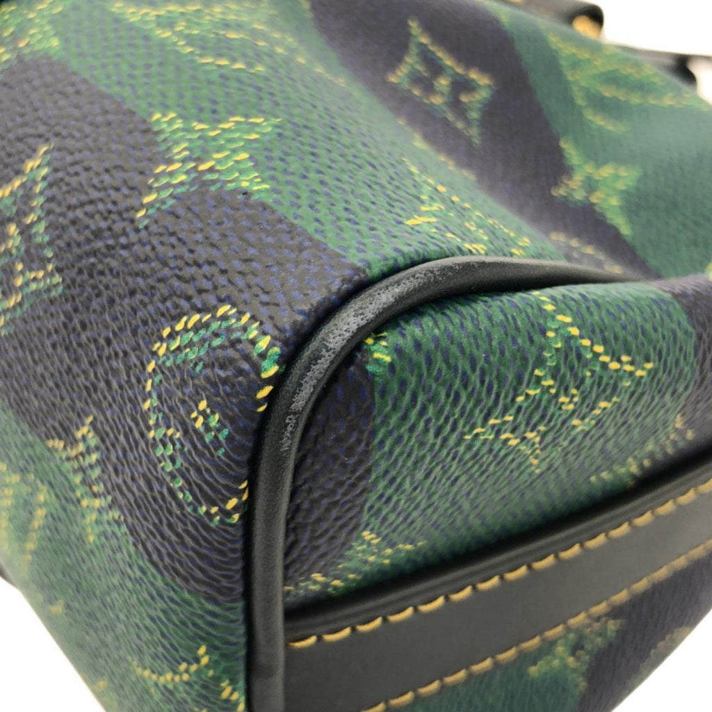 Louis Vuitton Gold Coated Canvas Boston Bag