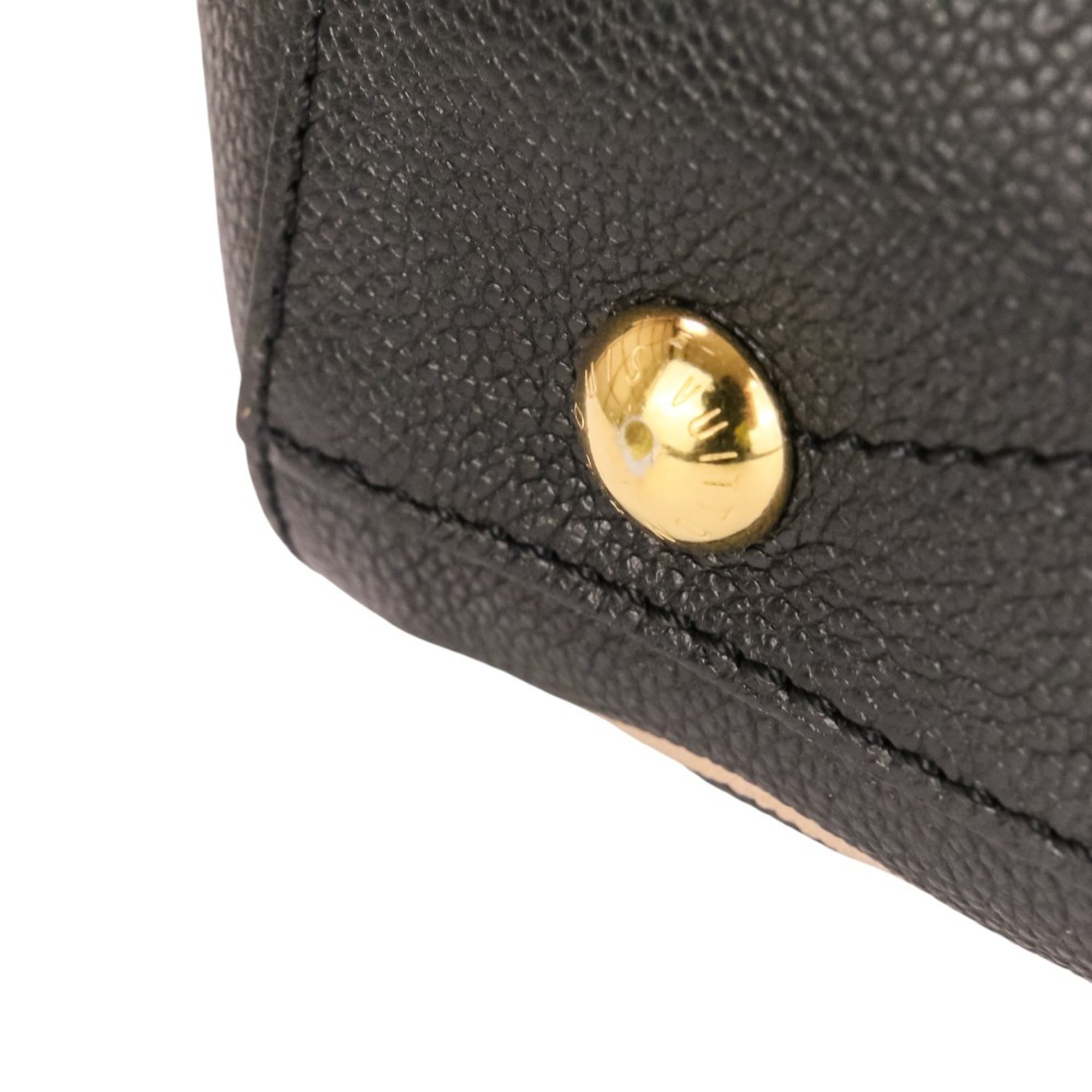 Louis Vuitton Black Monogram Empreinte Handbag