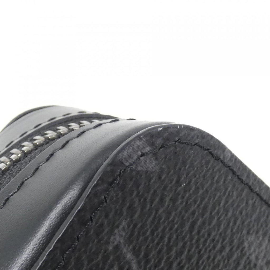Louis Vuitton Black Coated Canvas Long Wallet