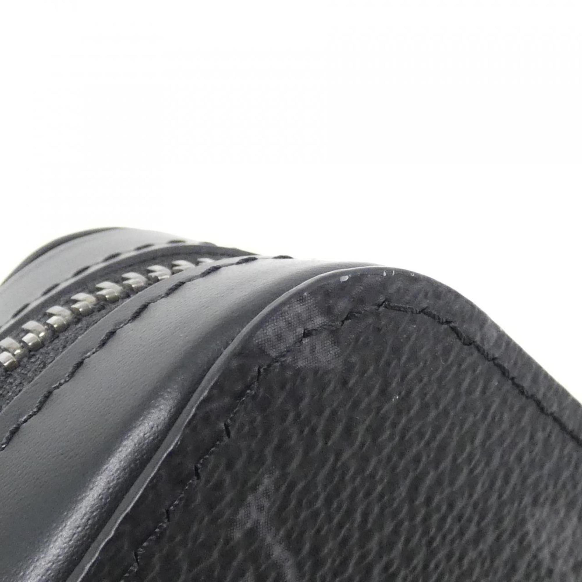 Louis Vuitton Black Coated Canvas Long Wallet