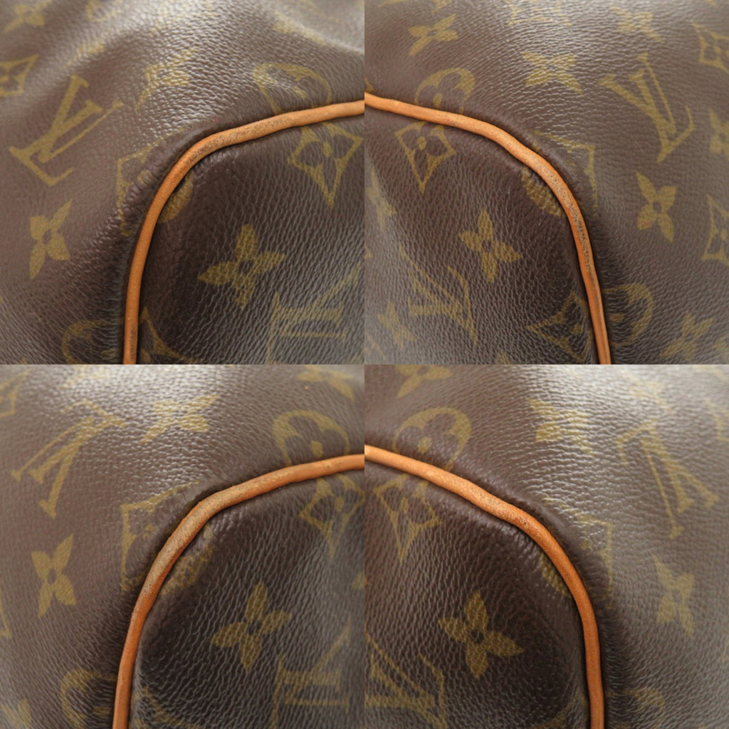 Louis Vuitton Brown Monogram Canvas Boston Bag