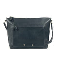 Louis Vuitton Black Noir Leather Messenger Bag Shoulder Bag
