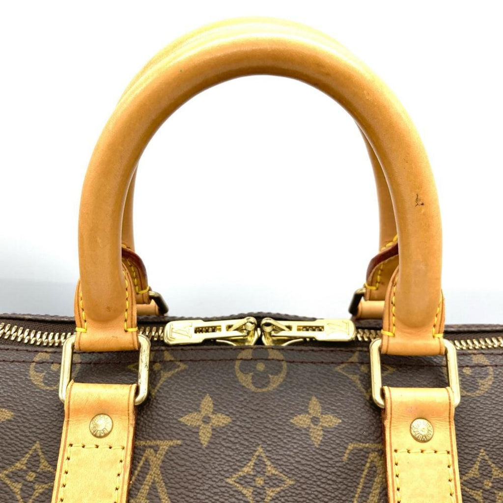 Louis Vuitton Brown Monogram Canvas Boston Bag
