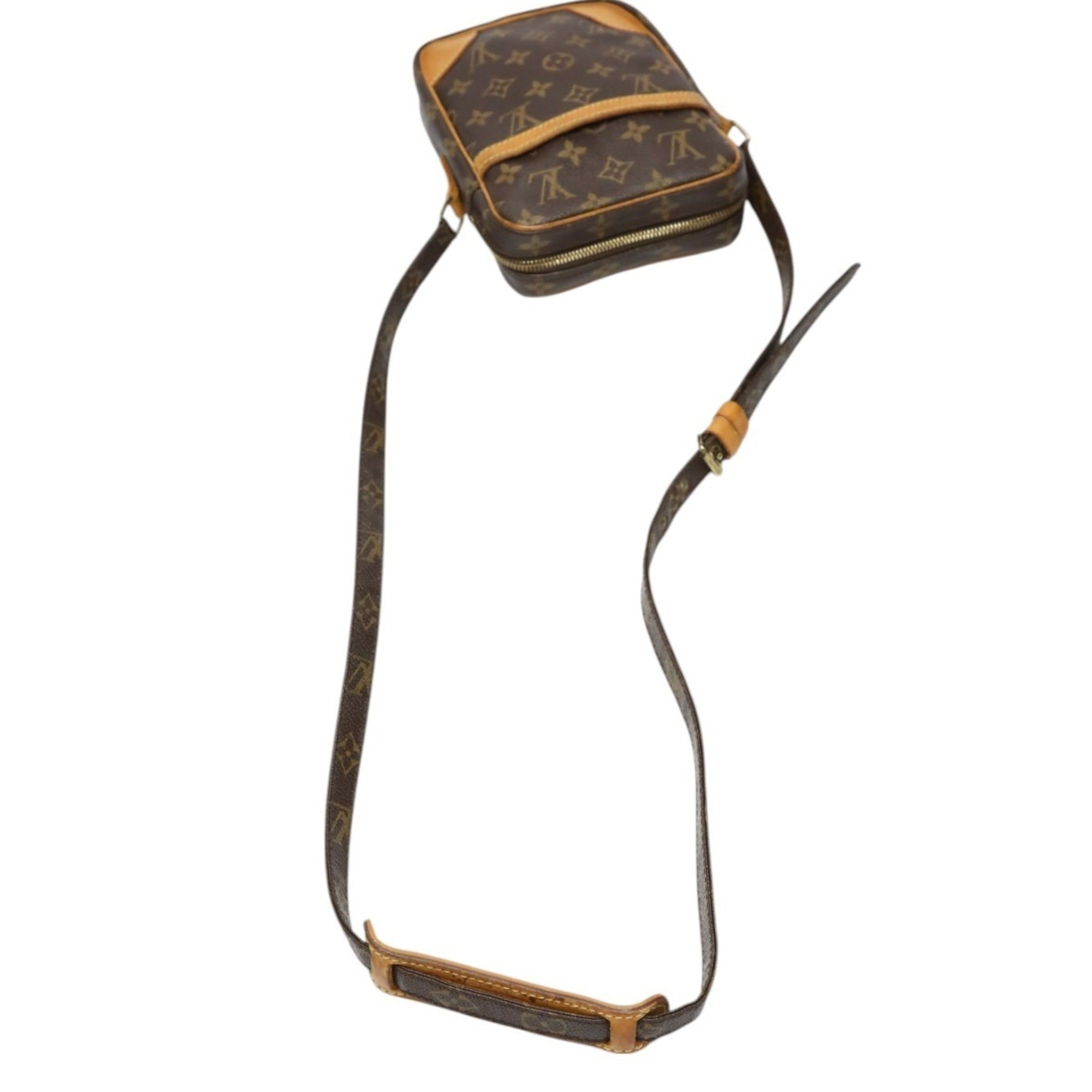 Louis Vuitton Brown Monogram Canvas Shoulder Bag