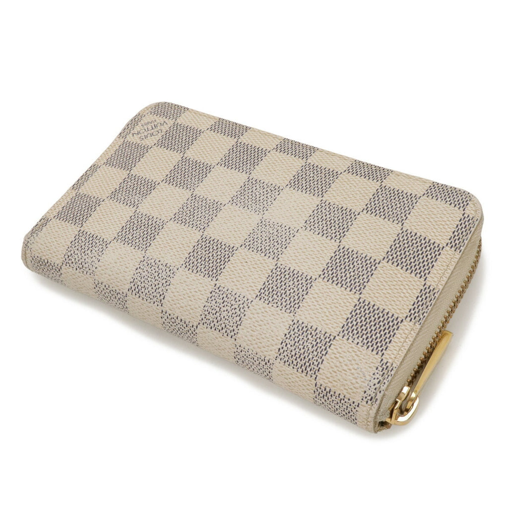 Louis Vuitton Damier Azur Ivory Damier Azur Pvc Coin Purse/Coin Case