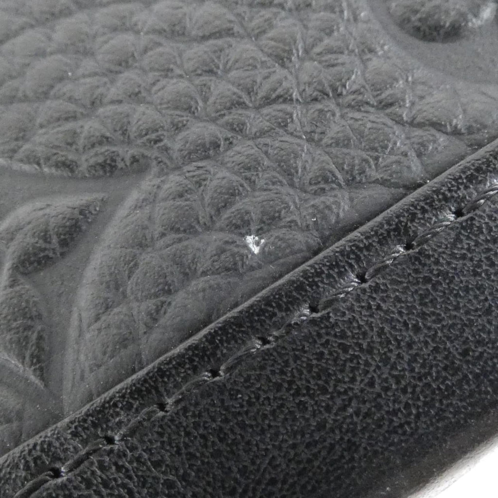 Louis Vuitton Black Leather Handbag
