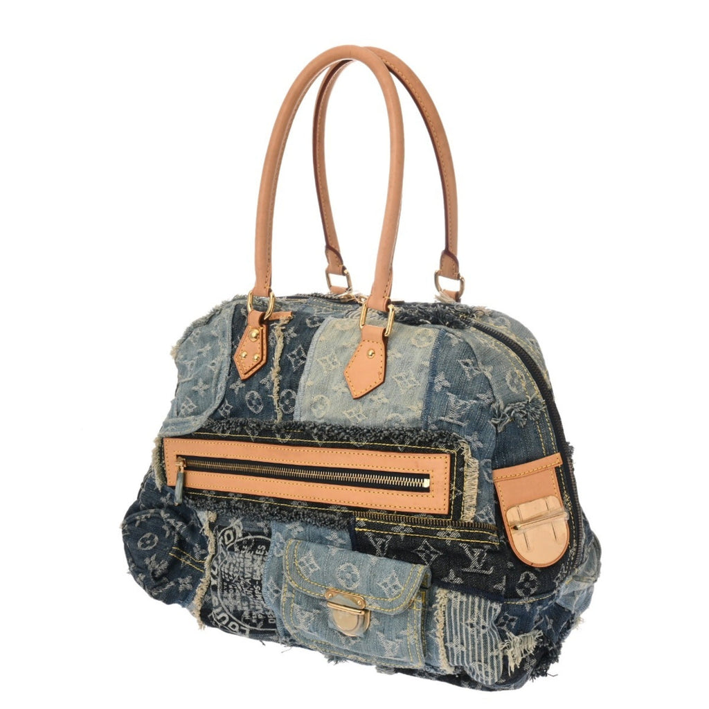 Louis Vuitton Monogram Denim Blue Monogram Denim Handbag