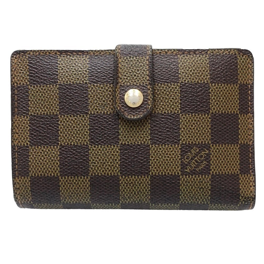 Louis Vuitton Damier Damier Canvas Ebene Damier Canvas Wallet