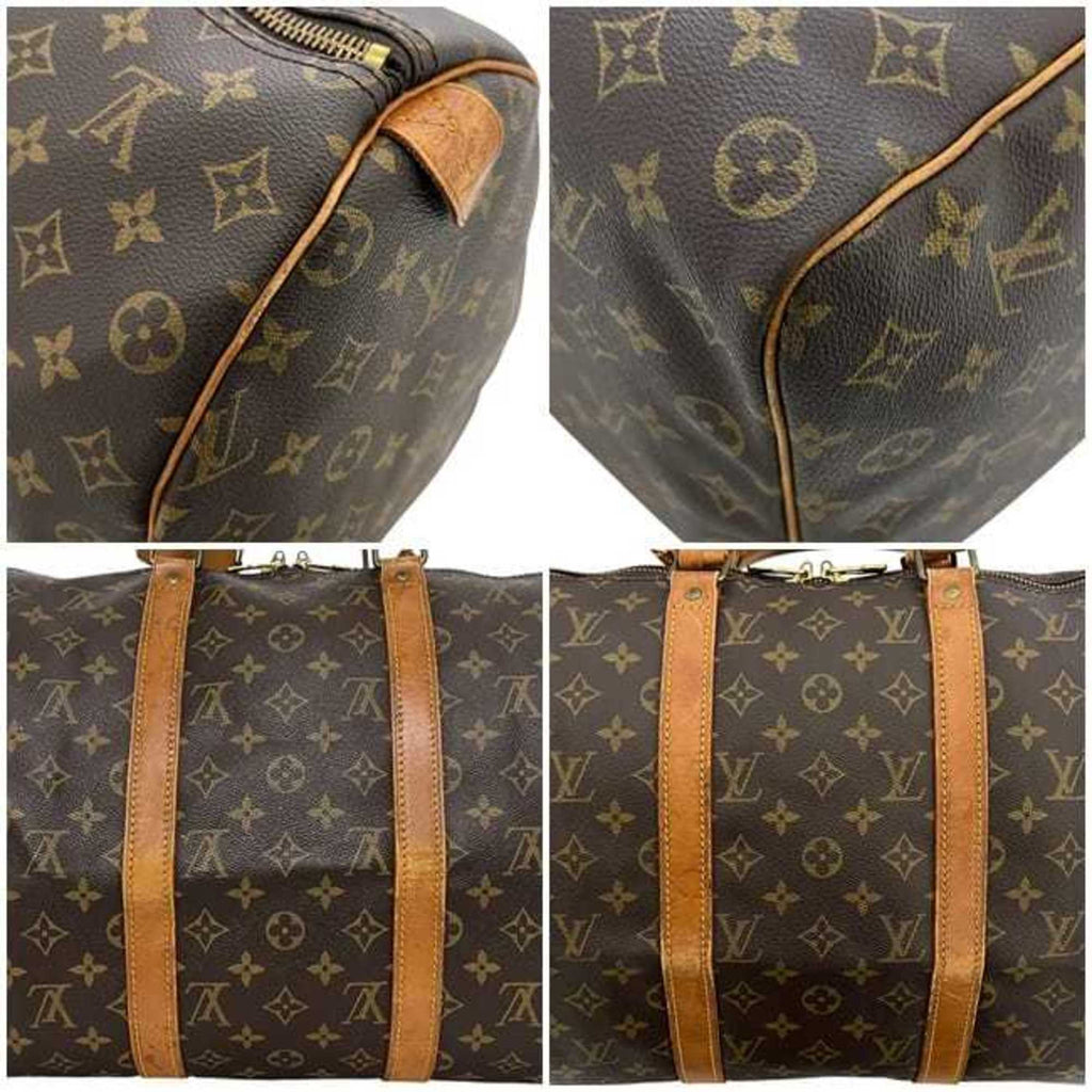 Louis Vuitton Brown Monogram Monogram Boston Bag