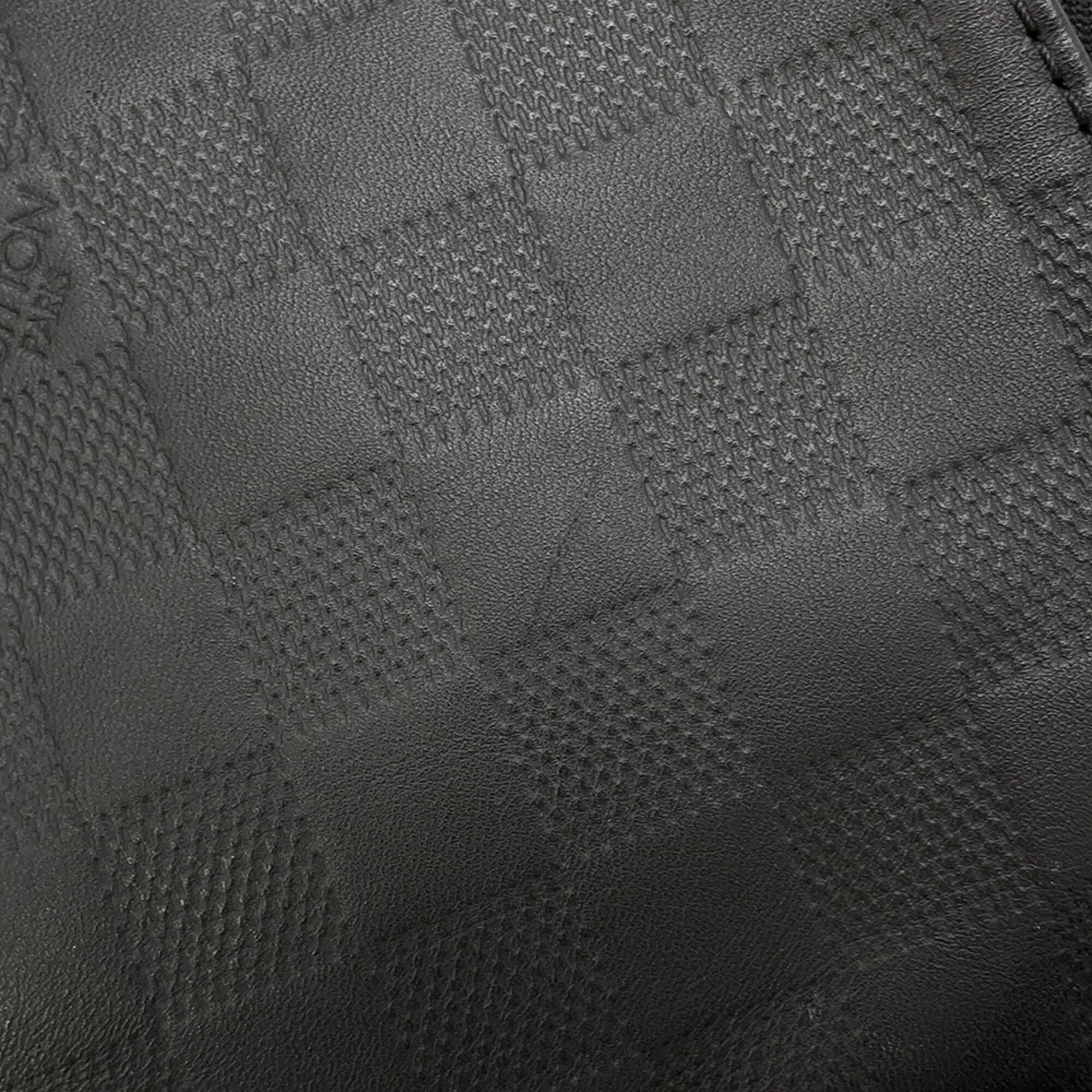 Louis Vuitton Black Damier Canvas Infini Onyx Damier Infini Leather Sling Bag