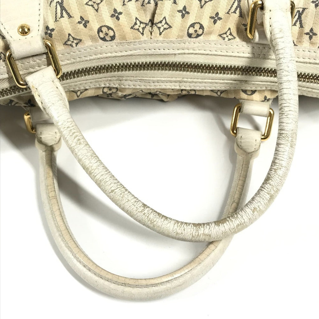 Louis Vuitton Monogram Mini Lin Beige White Monogram Mini Lin Handbag Tote Bag