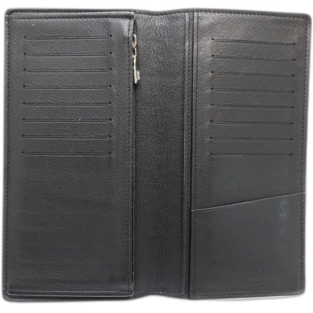 Louis Vuitton Noir Leather Long Wallet