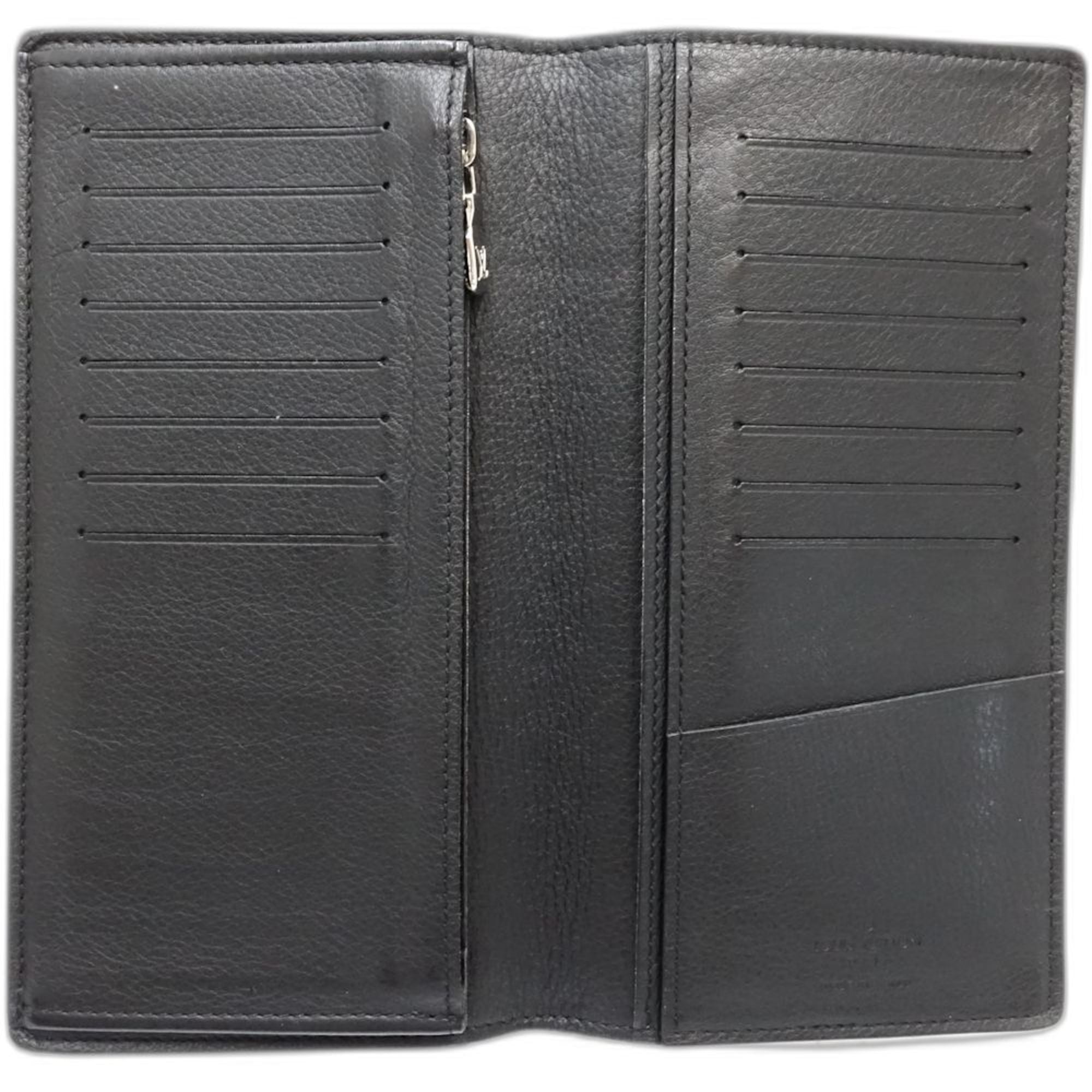 Louis Vuitton Noir Leather Long Wallet