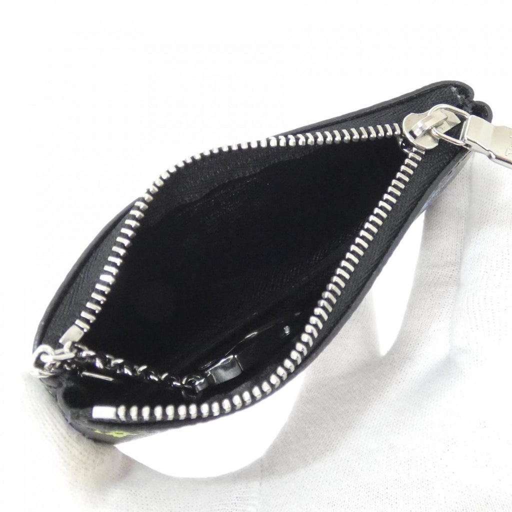 Louis Vuitton Black Coated Canvas Coin Purse/Coin Case