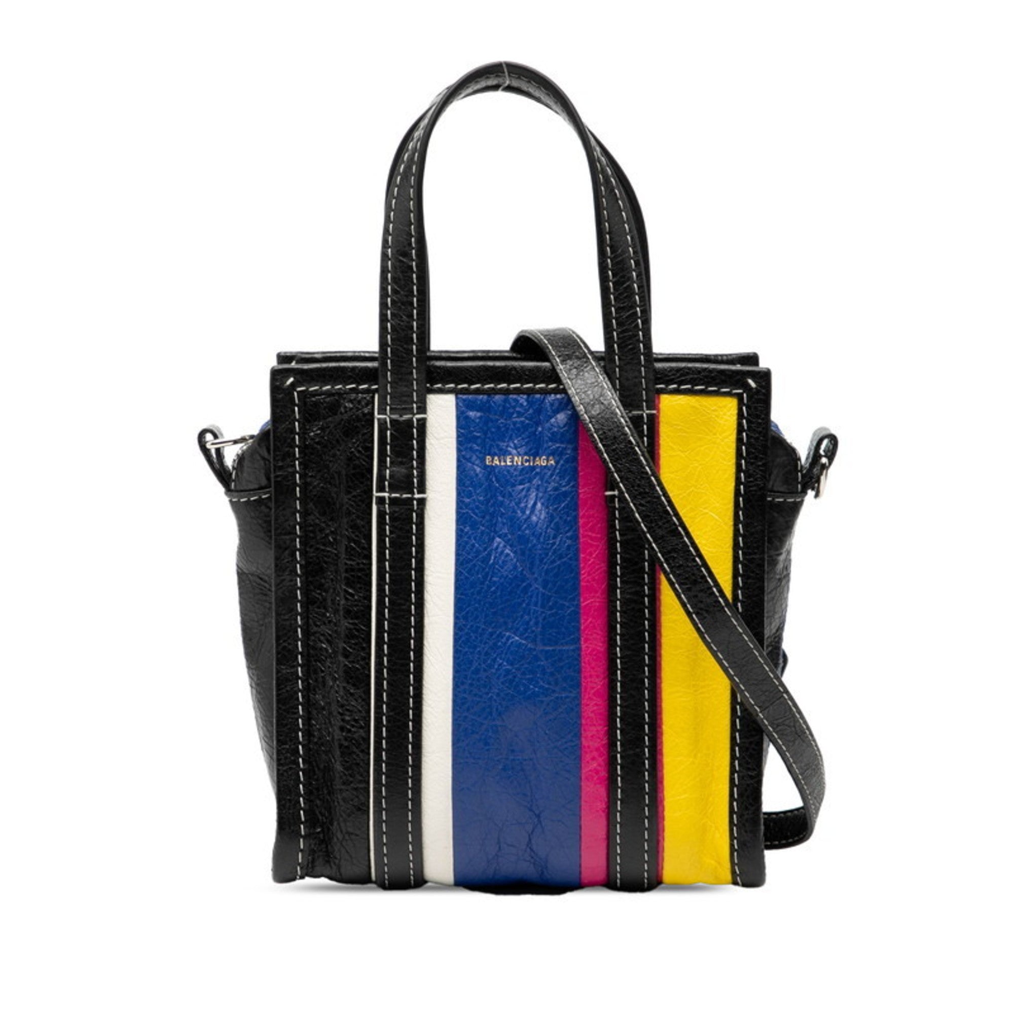 Balenciaga Multi-Color Leather Handbag Shoulder