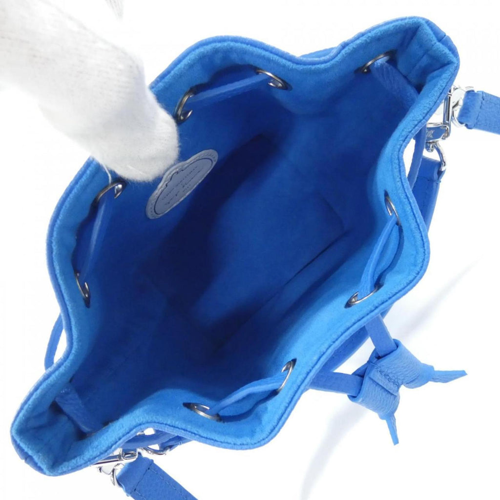 Louis Vuitton Blue Leather Shoulder Bag