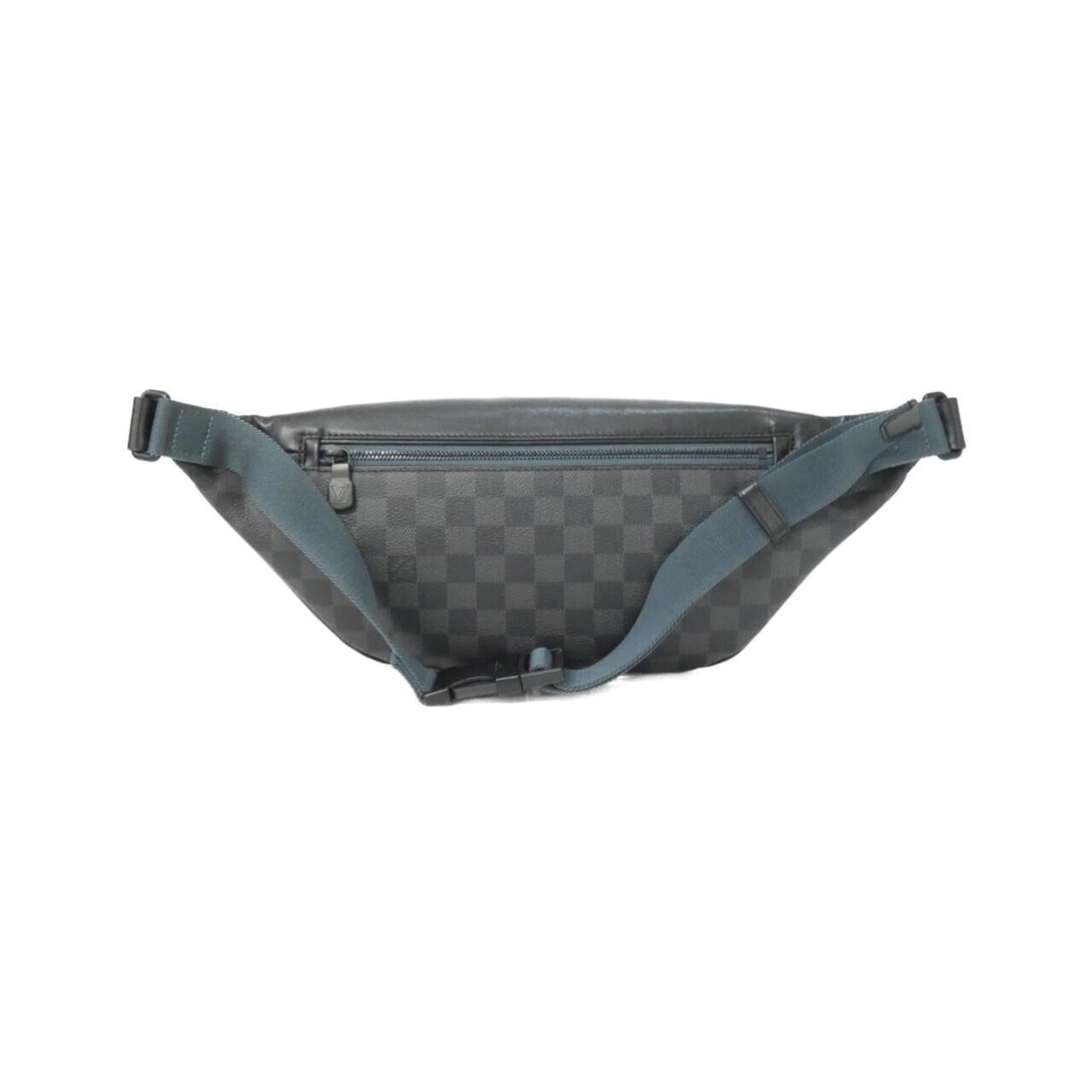 Louis Vuitton Graphite Coated Canvas Shoulder Bag