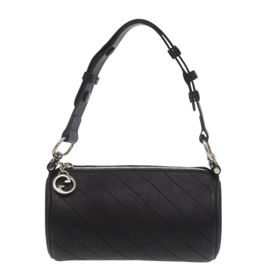 Gucci Black Leather Shoulder Bag (Pre-Owned)