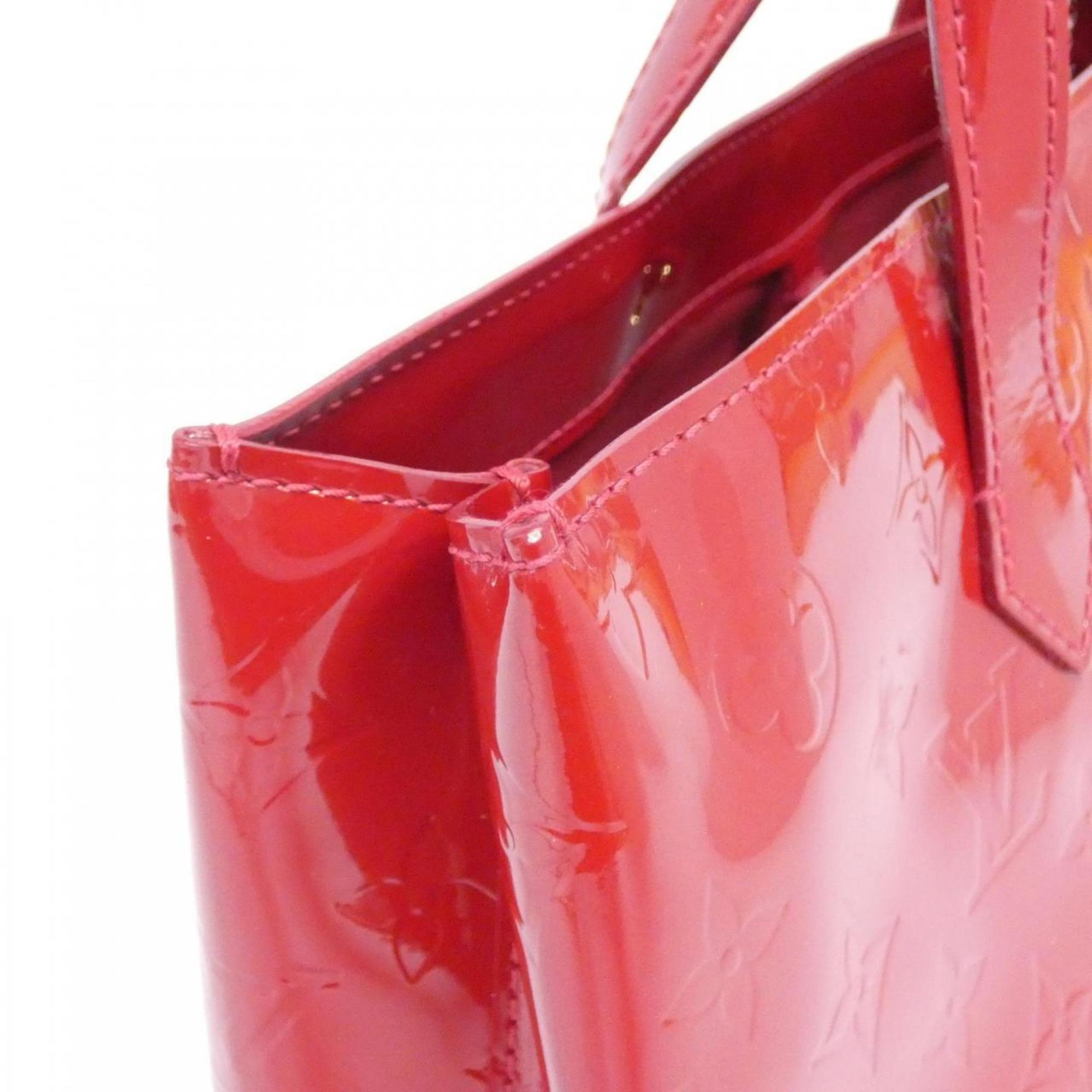 Louis Vuitton Pomme D'amour Red Color Leather Handbag