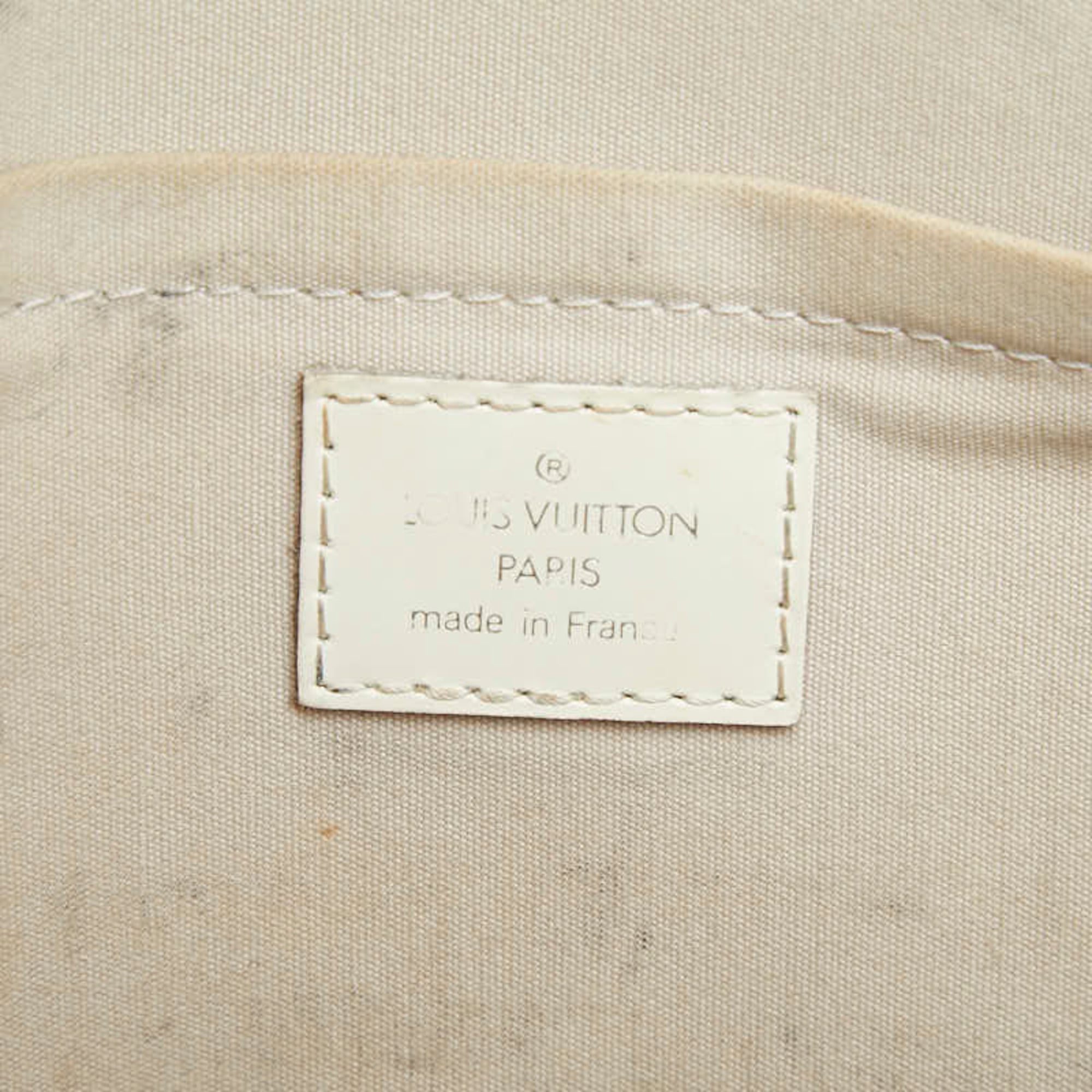 Louis Vuitton Lv Off White White Leather Shoulder Bag Tote Bag