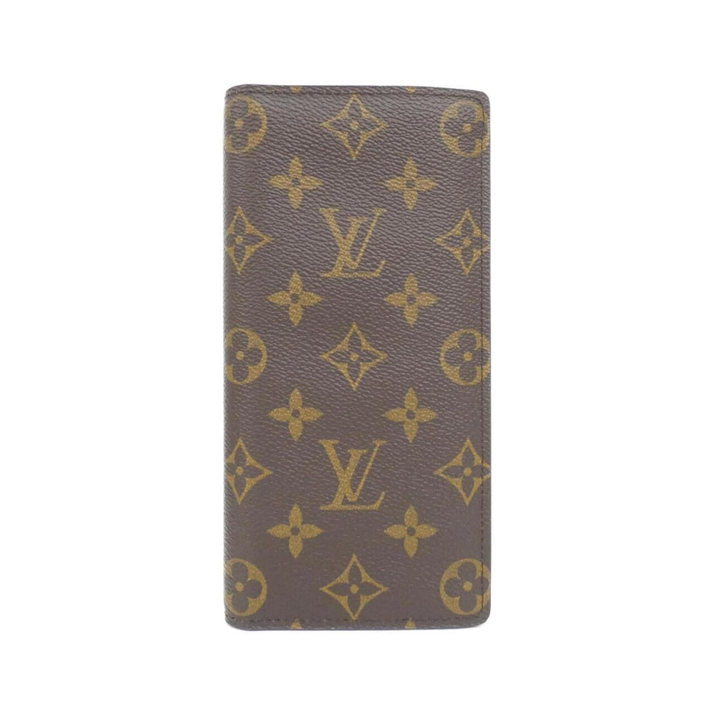 Louis Vuitton Brown Coated Canvas Long Wallet