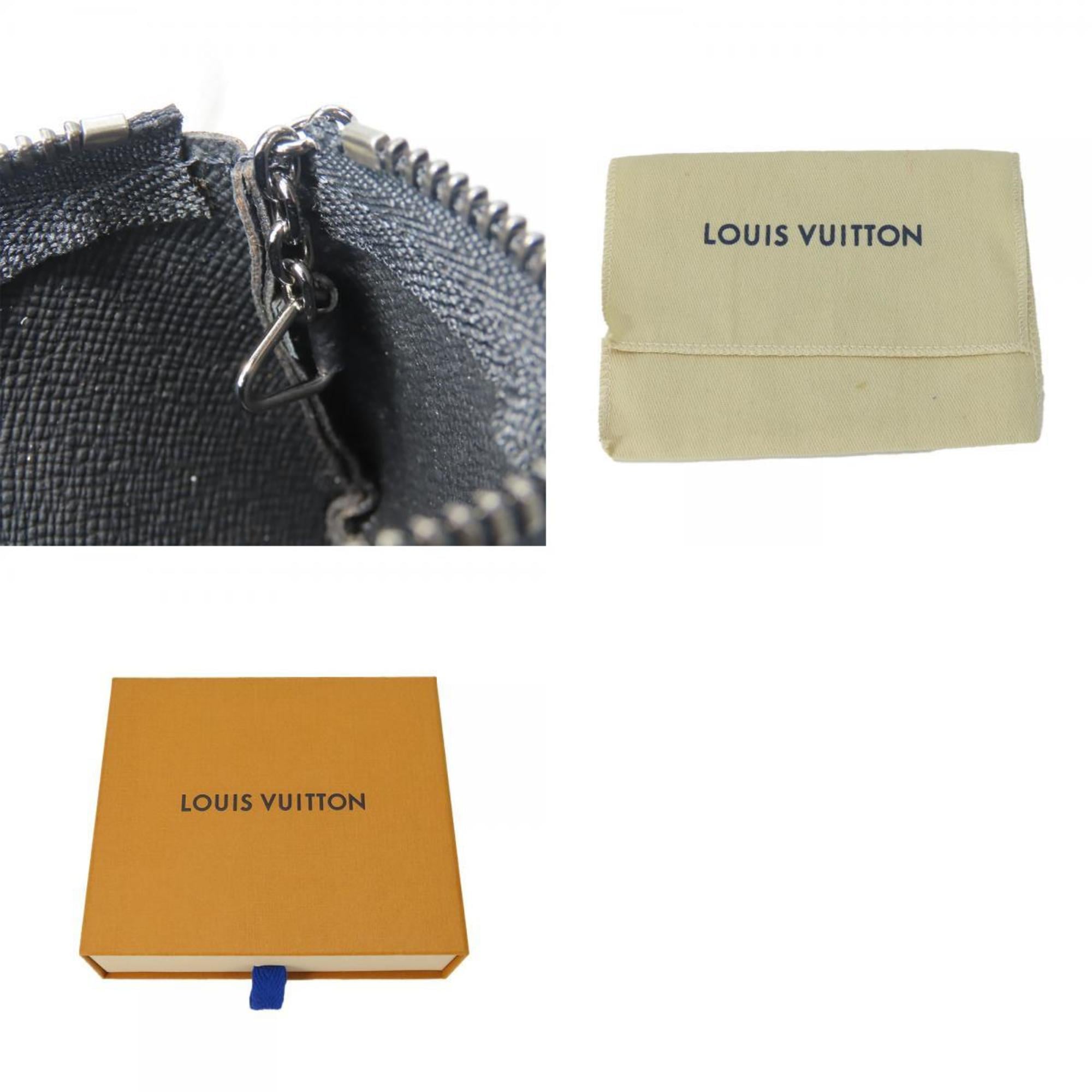 Louis Vuitton Monogram Eclipse Black Gray Monogram Eclipse Coin Purse/Coin Case