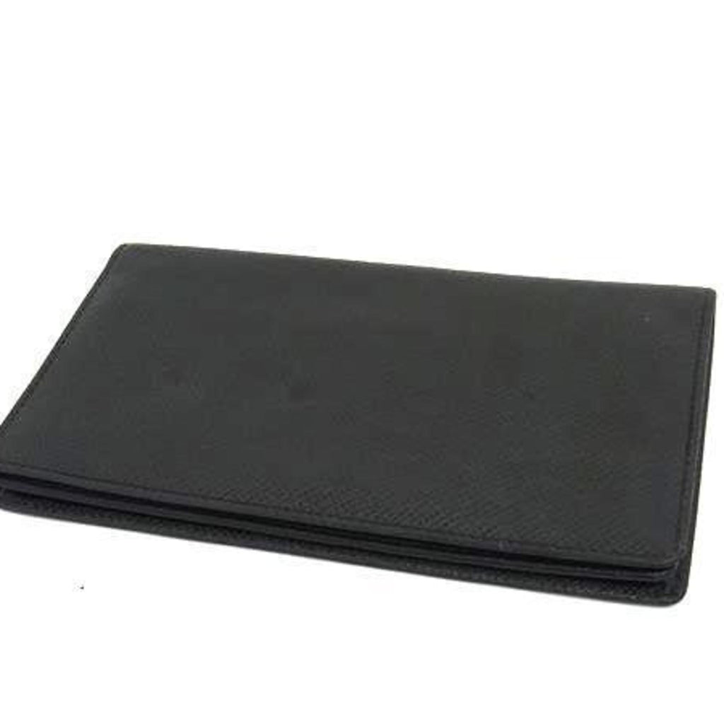 Louis Vuitton Ardoise Black Taiga Leather Long Wallet