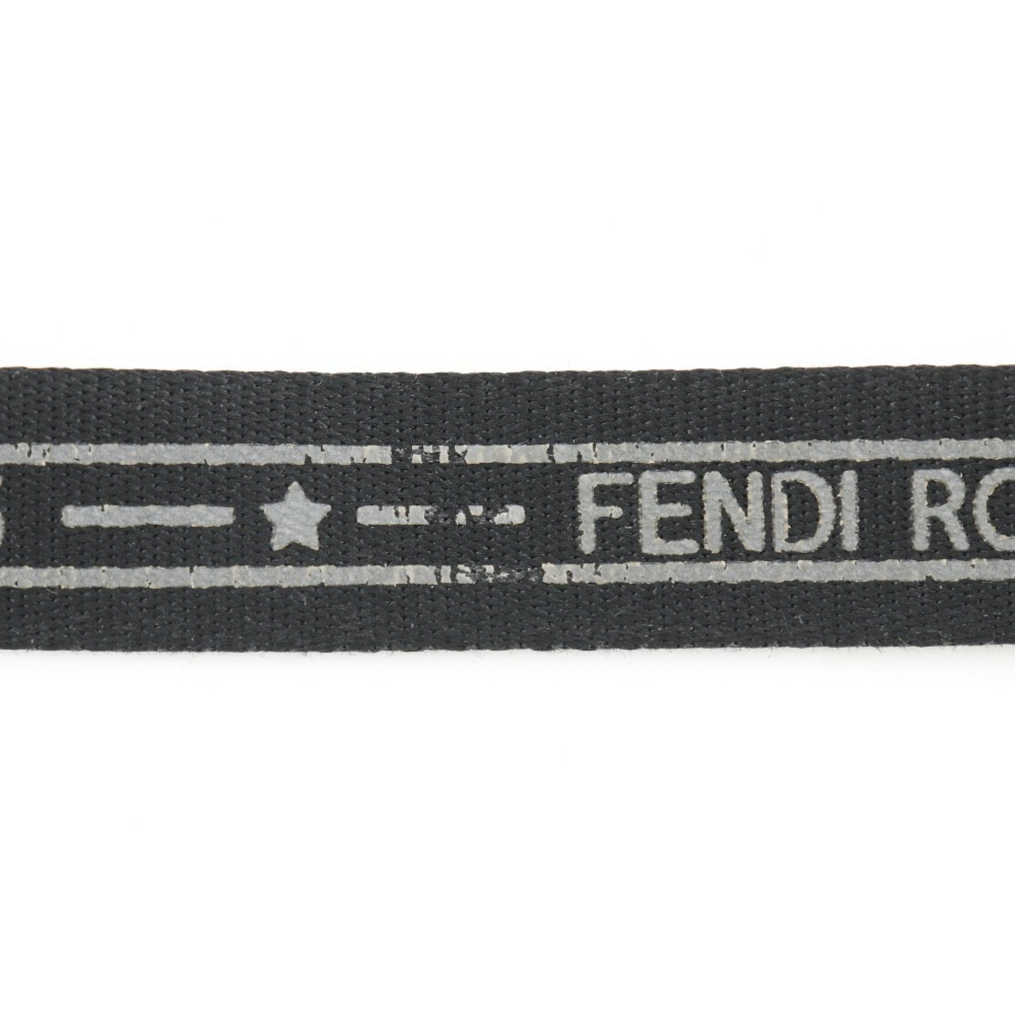 Fendi Brown Nylon Canvas Fanny Pack