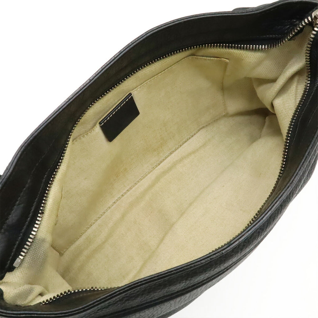 Gucci Soho Black Leather Shoulder Bag Sling Bag (Pre-Owned)