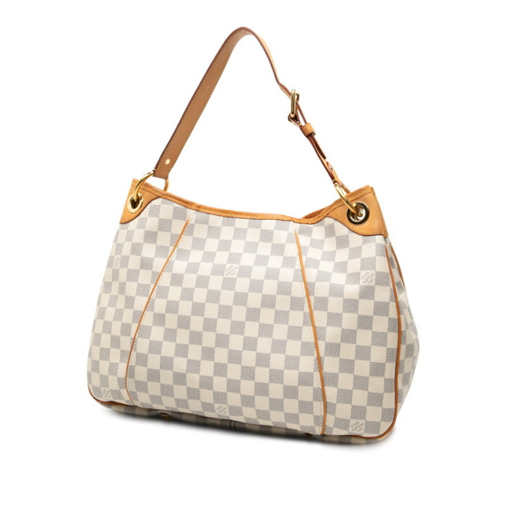 Louis Vuitton White Pvc Leather Shoulder Bag