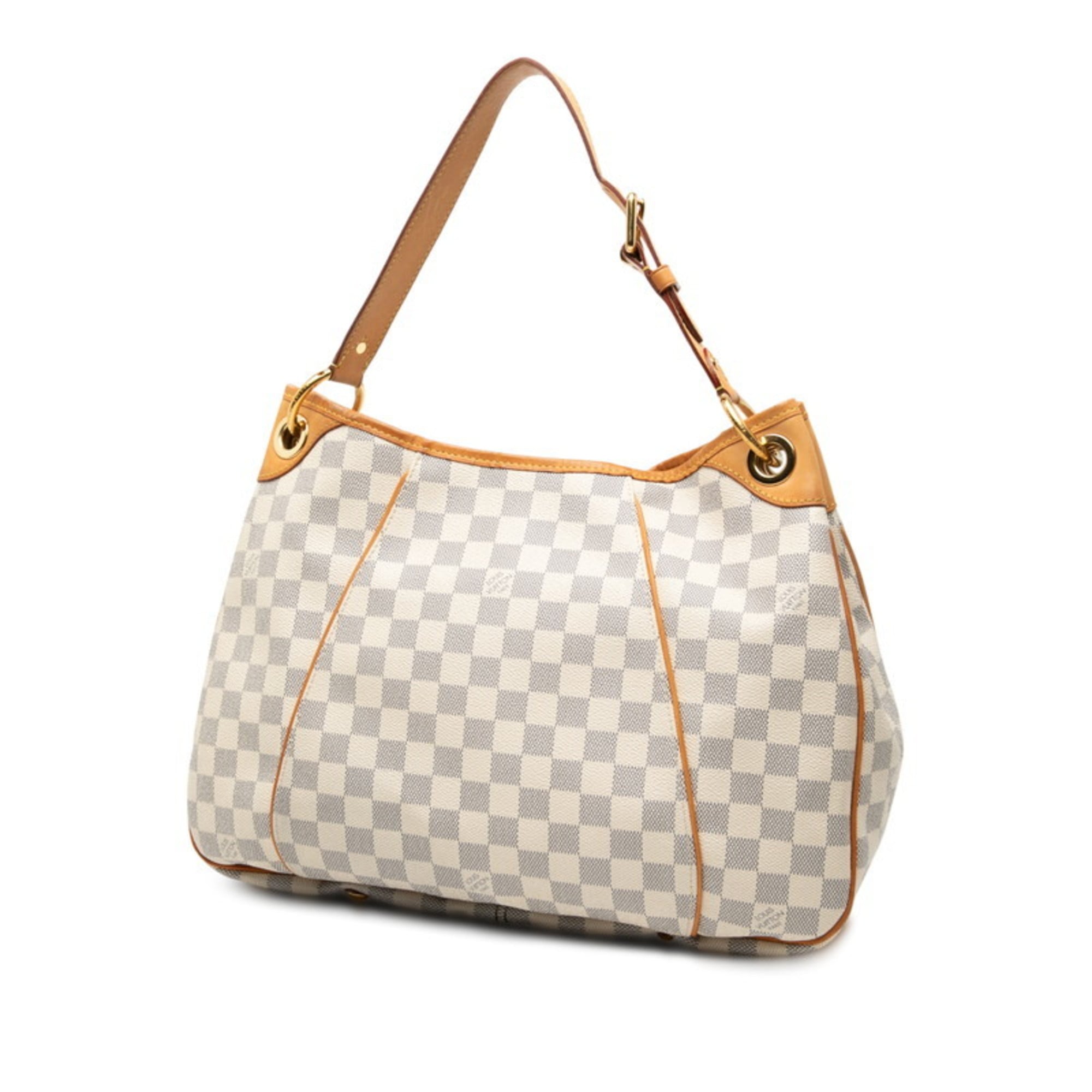Louis Vuitton White Pvc Leather Shoulder Bag