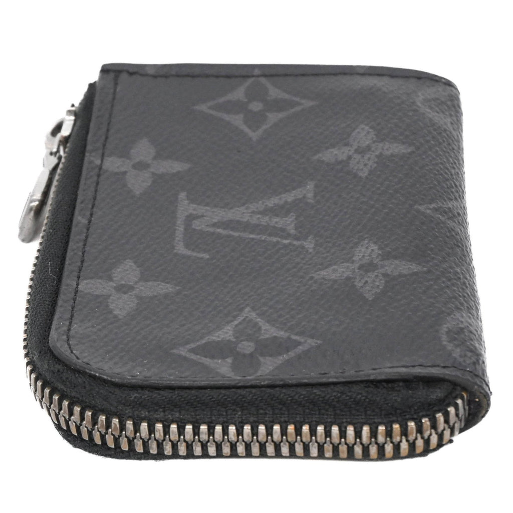Louis Vuitton Black Monogram Eclipse Monogram Eclipse Coin Purse/Coin Case