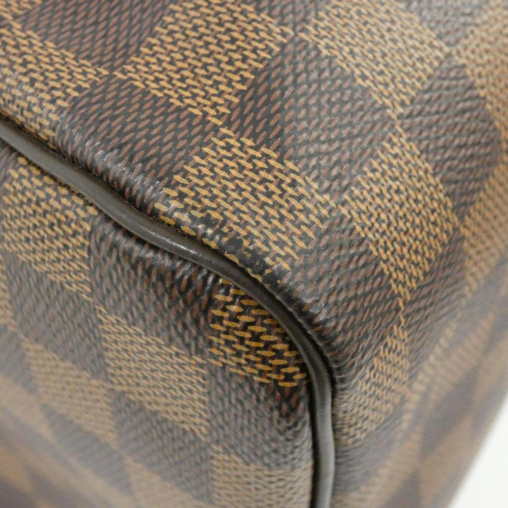 Louis Vuitton Ebene Coated Canvas Boston Bag