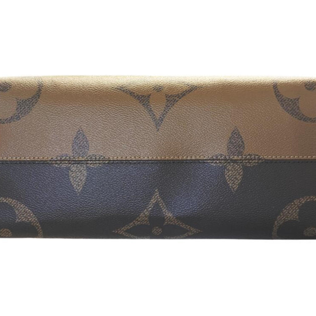 Louis Vuitton Brown Monogram Monogram Reverse Monogram Reverse Monogram Handbag Shoulder Bag Tote Bag