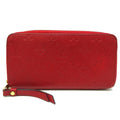 Louis Vuitton Cerise Red Color Monogram Empreinte Long Wallet