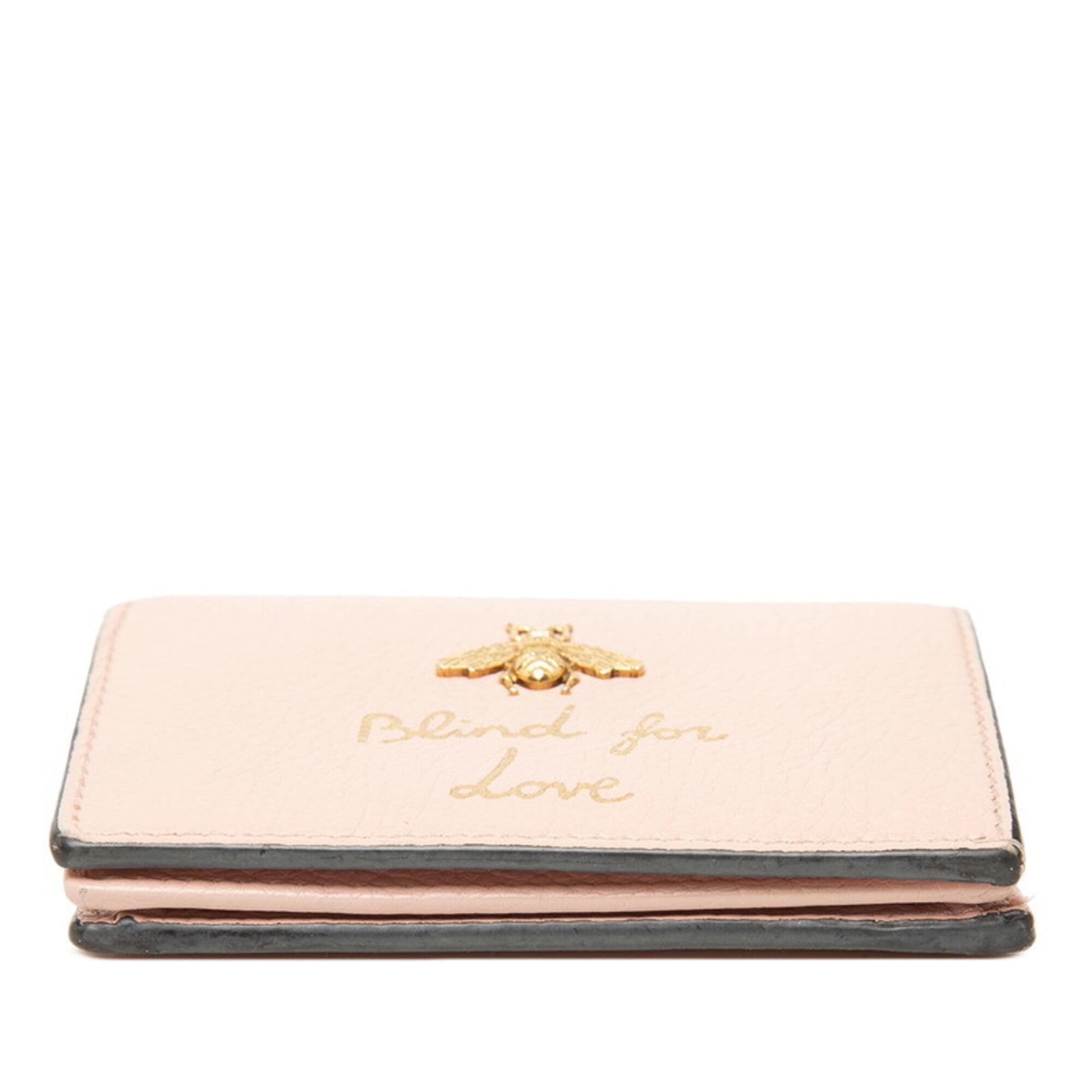 Gucci Pink Leather Wallet (Bi-Fold) (Pre-Owned)