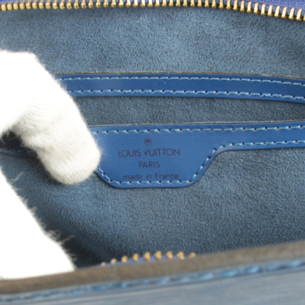 Louis Vuitton Blue Epi Leather Handbag