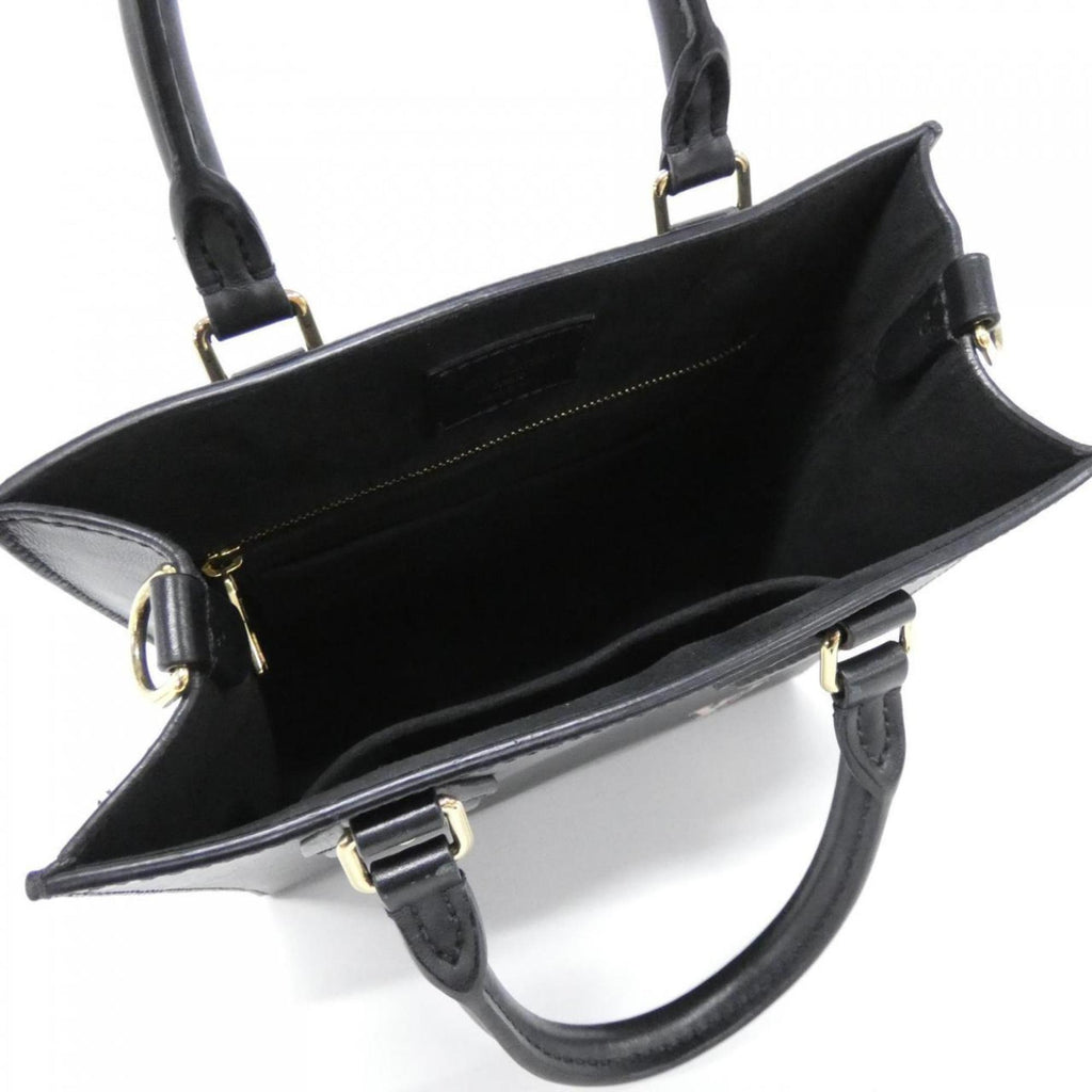 Louis Vuitton Black Leather Handbag