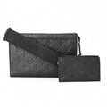 Louis Vuitton Black Monogram Shadow Shoulder Bag