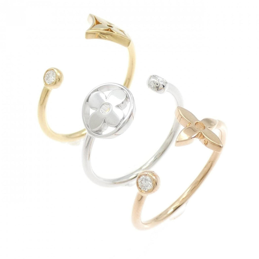 Louis Vuitton Yellow Gold (18K) Pink Gold (18K) White Gold (18K) Band Ring