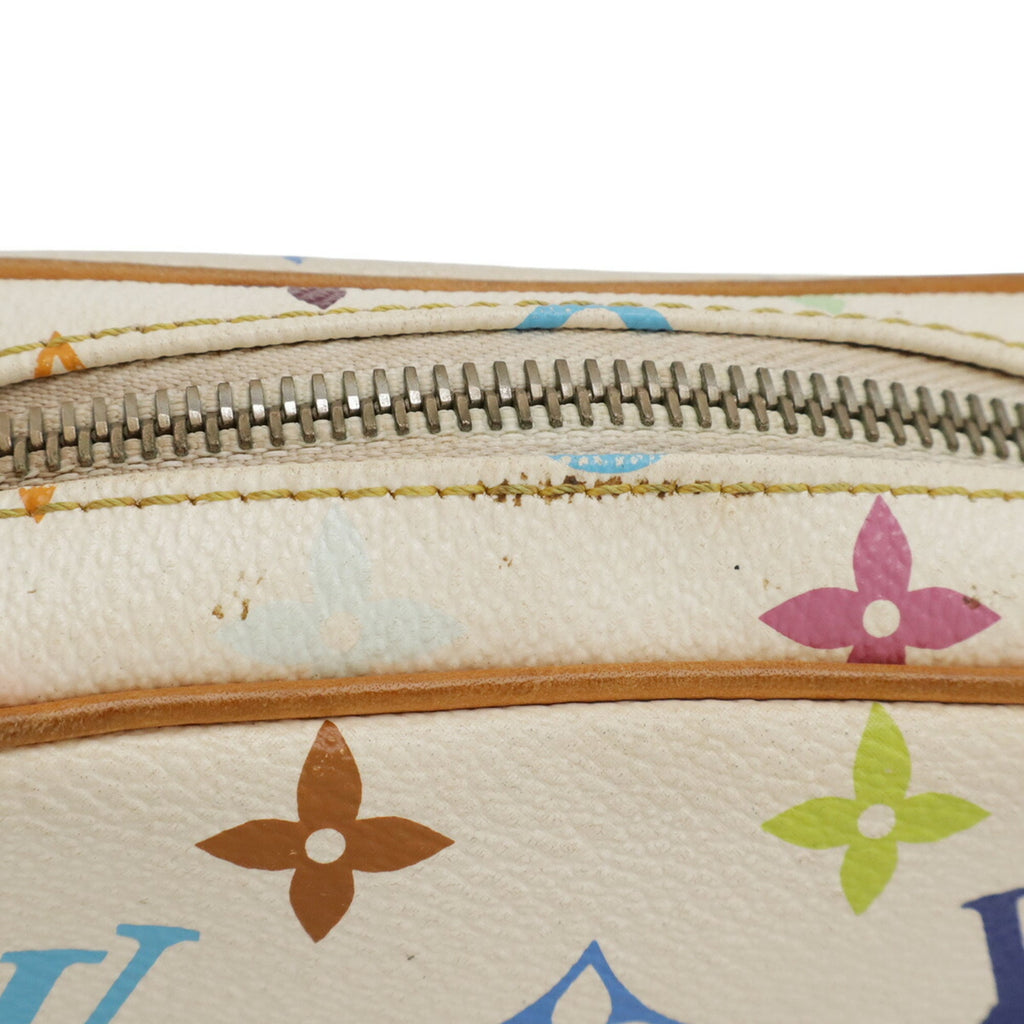Louis Vuitton Blanc Monogram Pochette Shoulder Bag