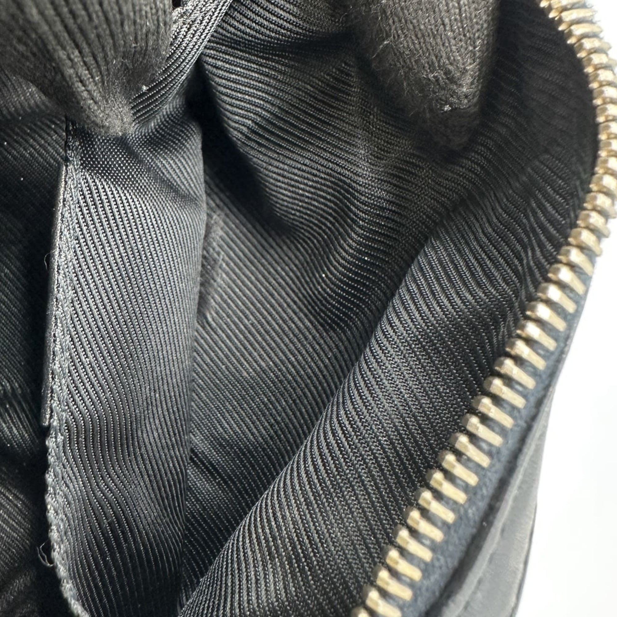 Gucci Navy Gg Canvas Pouch (Pre-Owned)