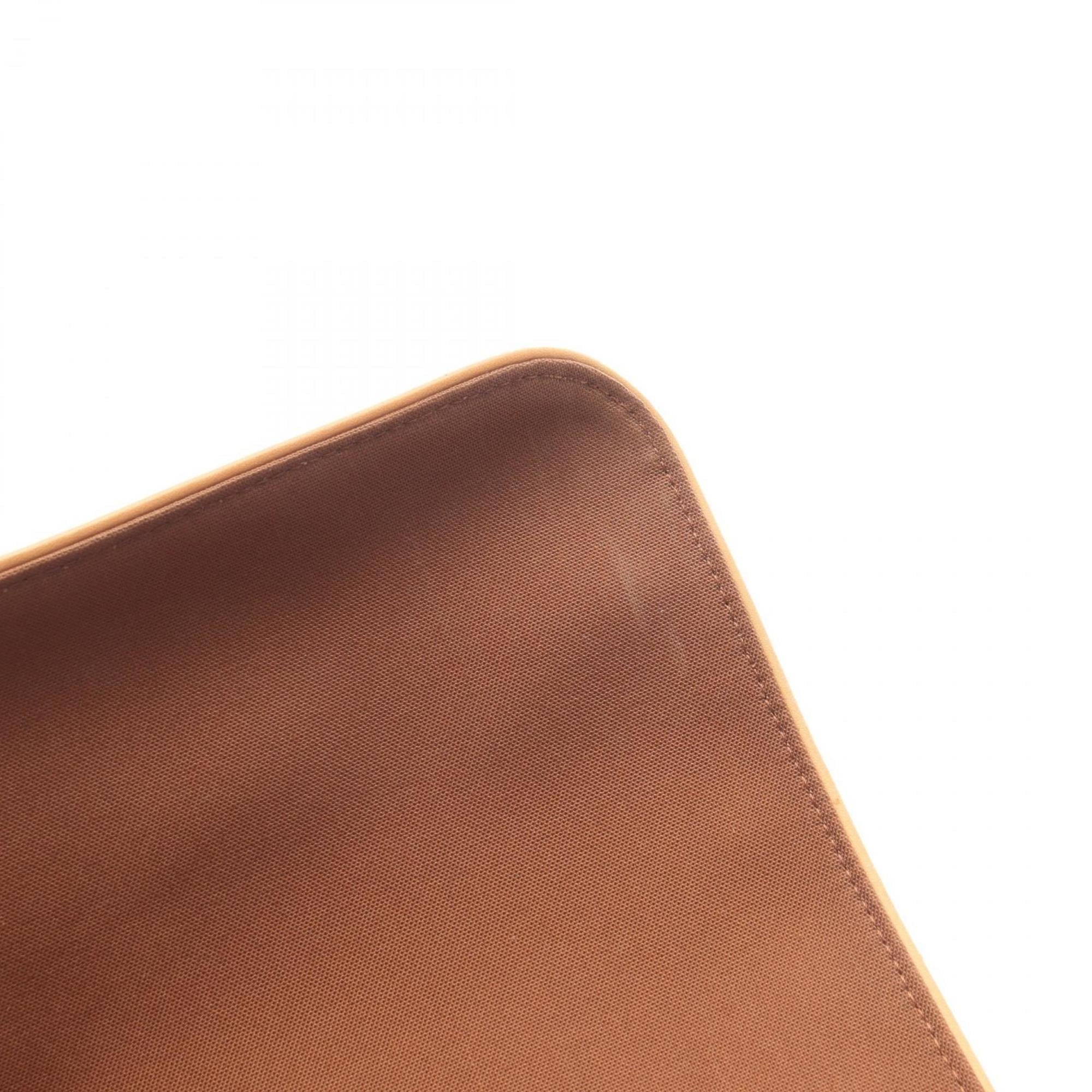 Louis Vuitton Brown Coated Canvas Leather Shoulder Bag