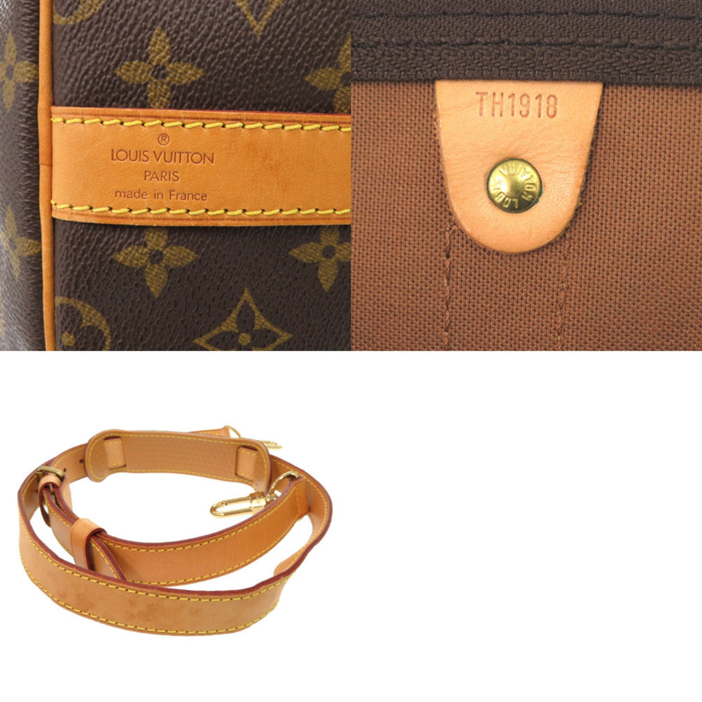 Louis Vuitton Brown Monogram Monogram Boston Bag