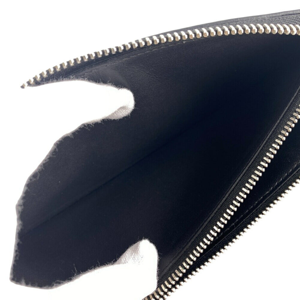 Louis Vuitton Black Leather Long Wallet