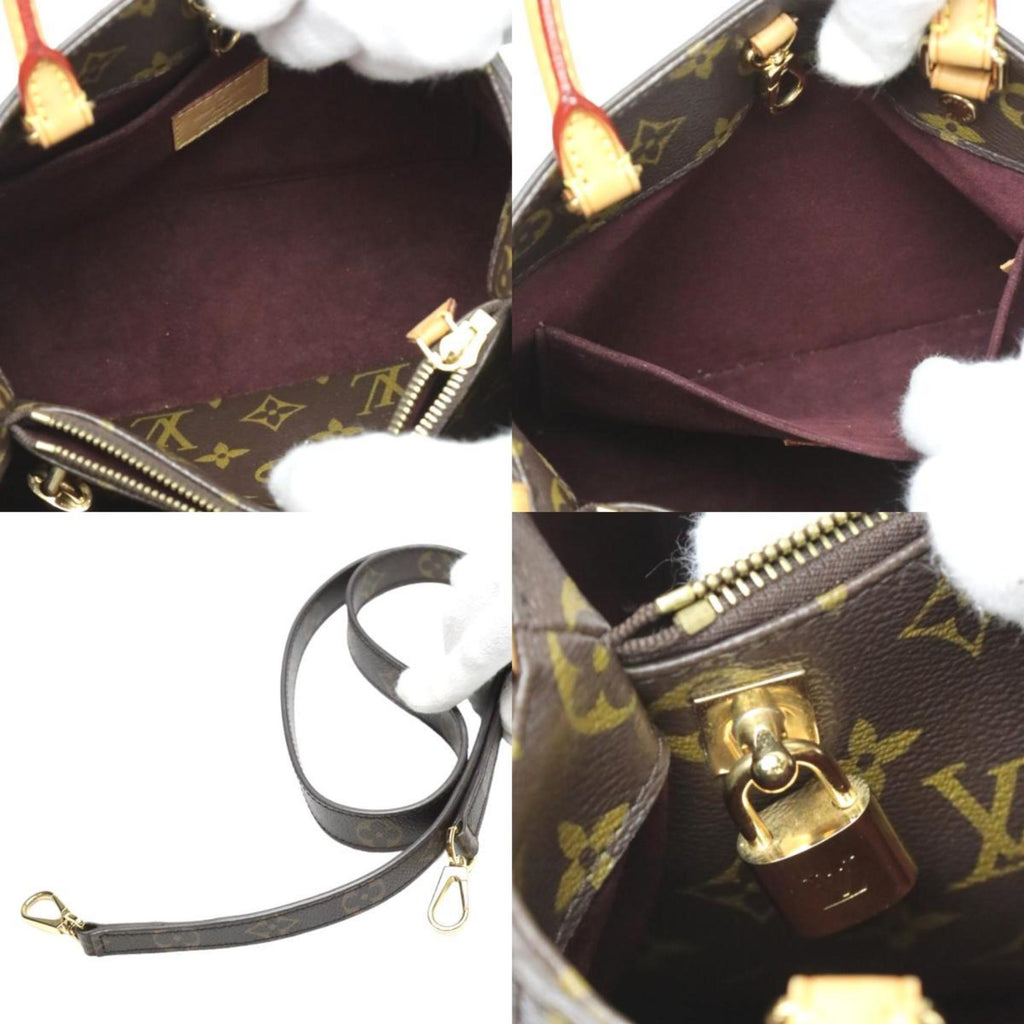 Louis Vuitton Brown Monogram Canvas Handbag Shoulder Bag