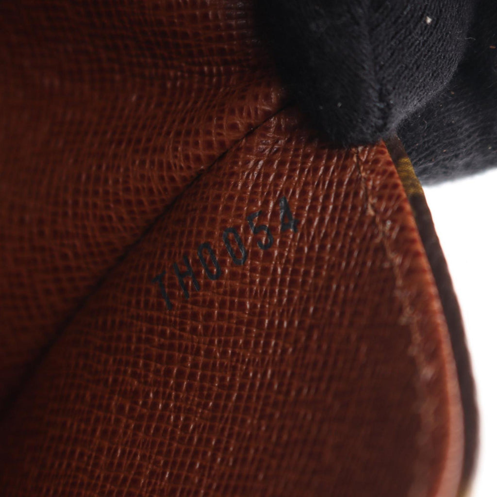 Louis Vuitton Brown Monogram Coated Canvas Leather Handbag Shoulder Bag